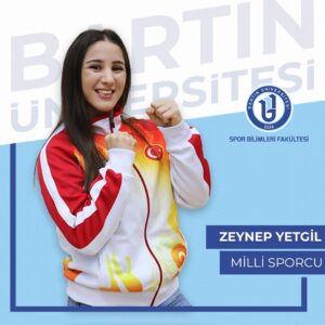 Bartın Üniversitesi öğrencisi Zeynep Yetgil, Avrupa ikincisi oldu