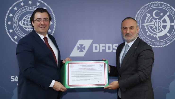 Ulaştırma ve Altyapı Bakanlığı’nın desteği ile DFDS’den ülke ekonomisine katkı sağlayacak yeni rota
