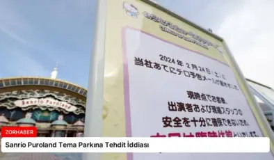 Sanrio Puroland Tema Parkına Tehdit İddiası