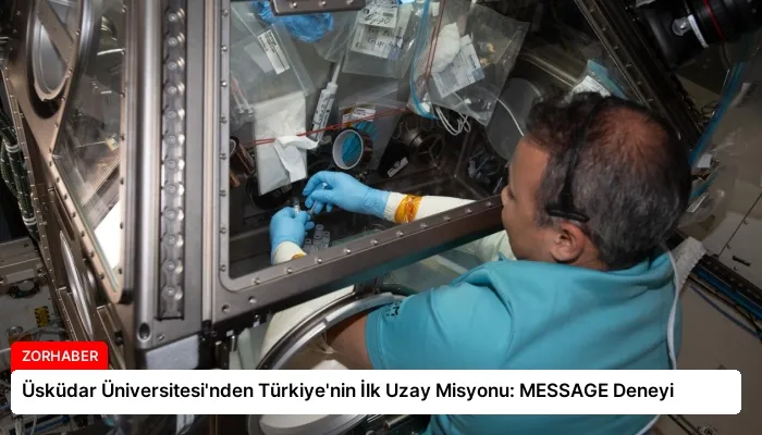 Üsküdar Üniversitesi’nden Türkiye’nin İlk Uzay Misyonu: MESSAGE Deneyi