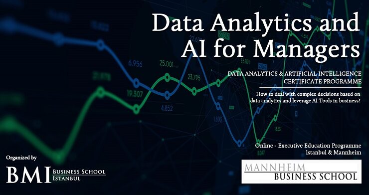 İş liderleri için Veri Analitiği ve Yapay Zeka Sertifika Programı, 7 Aralık’ta başlıyor