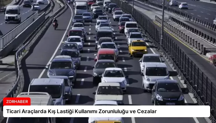 Ticari Araçlarda Kış Lastiği Kullanımı Zorunluluğu ve Cezalar