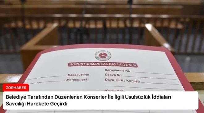 Belediye Tarafından Düzenlenen Konserler İle İlgili Usulsüzlük İddiaları Savcılığı Harekete Geçirdi